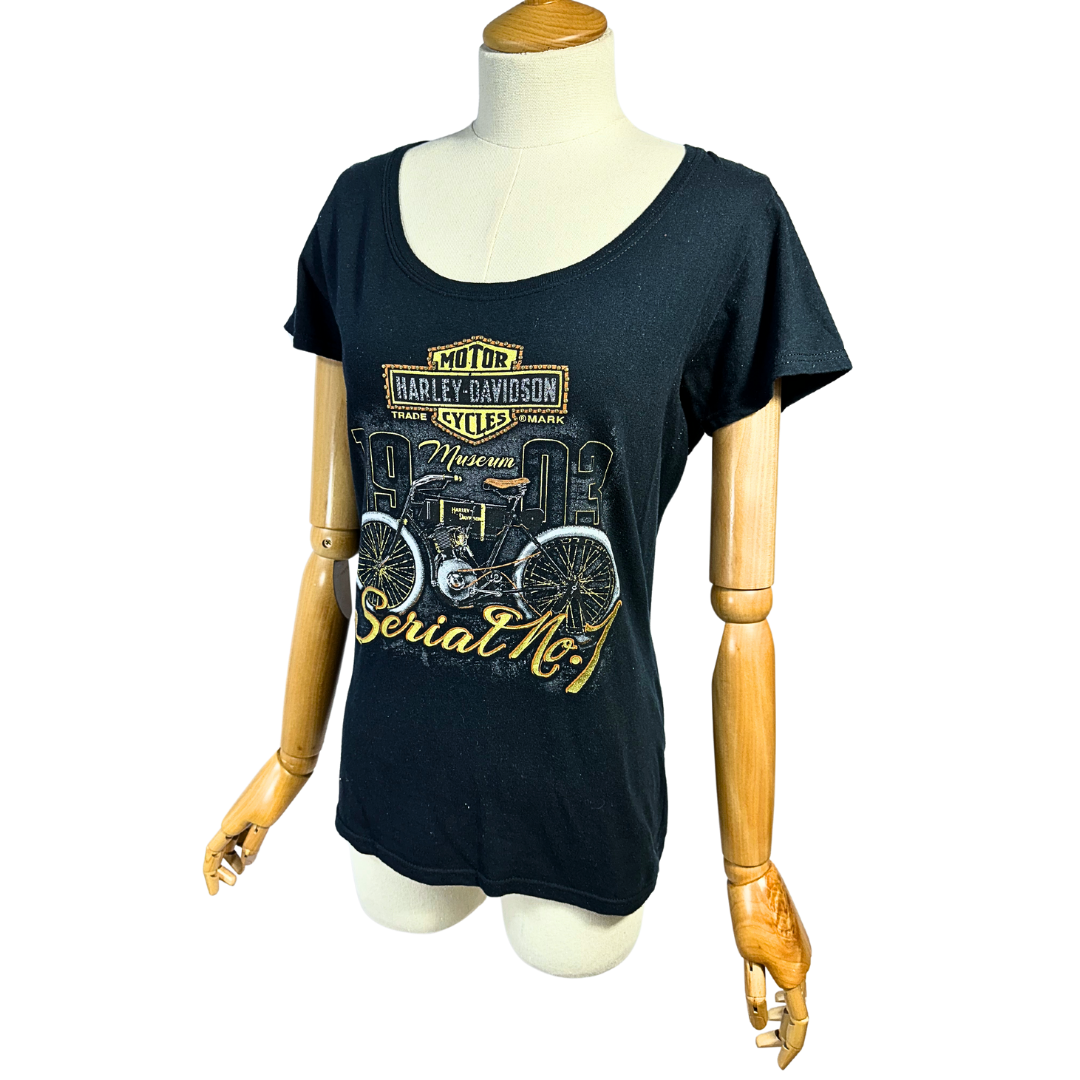 Harley Davidson Museum graphic print tshirt - S