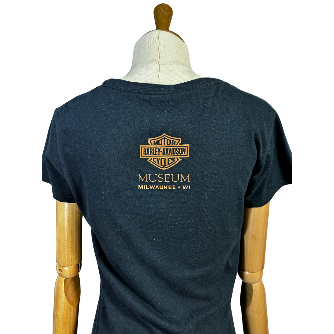 Harley Davidson Museum graphic print tshirt - S