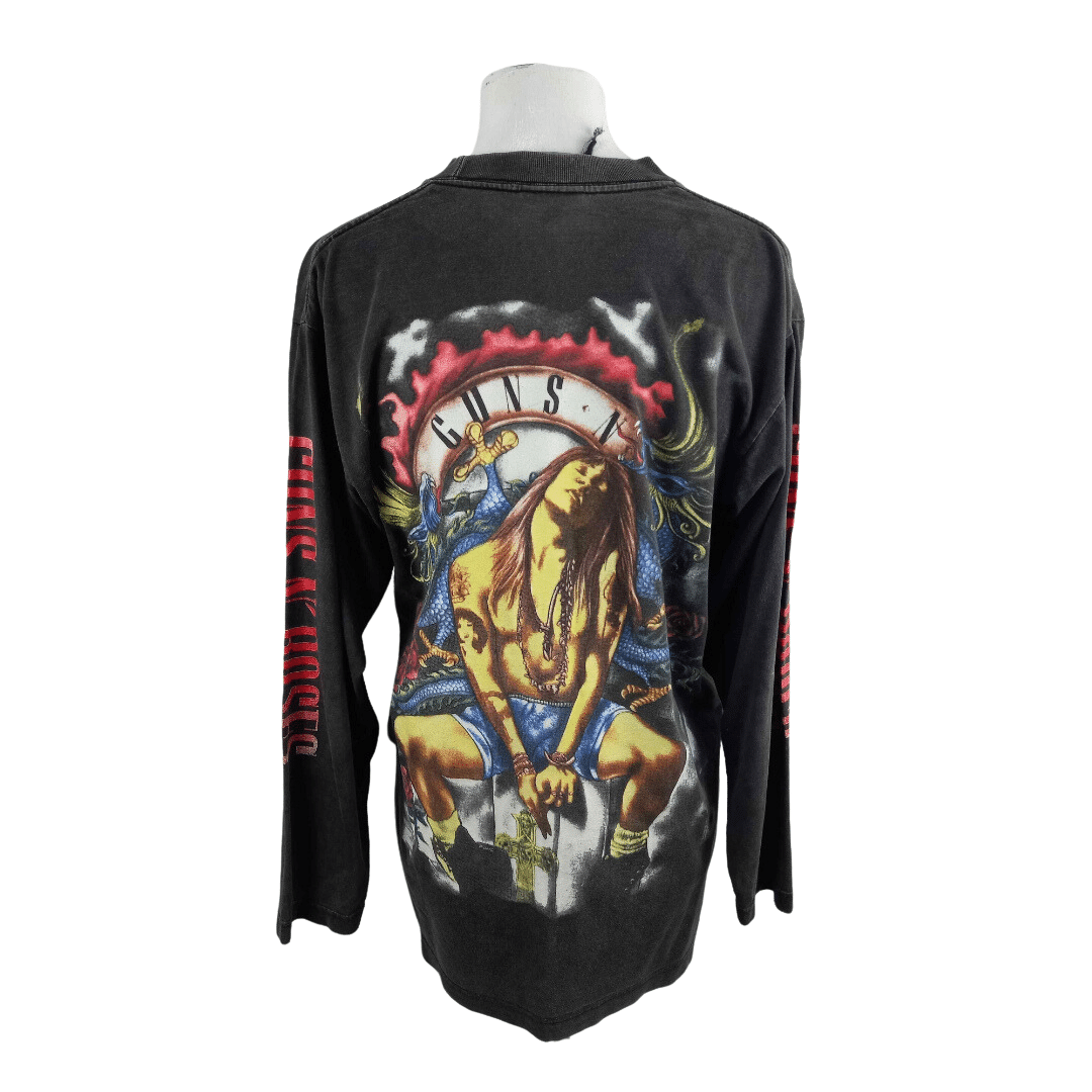 Guns N Roses Axl Rose longsleeve t-shirt - M/L