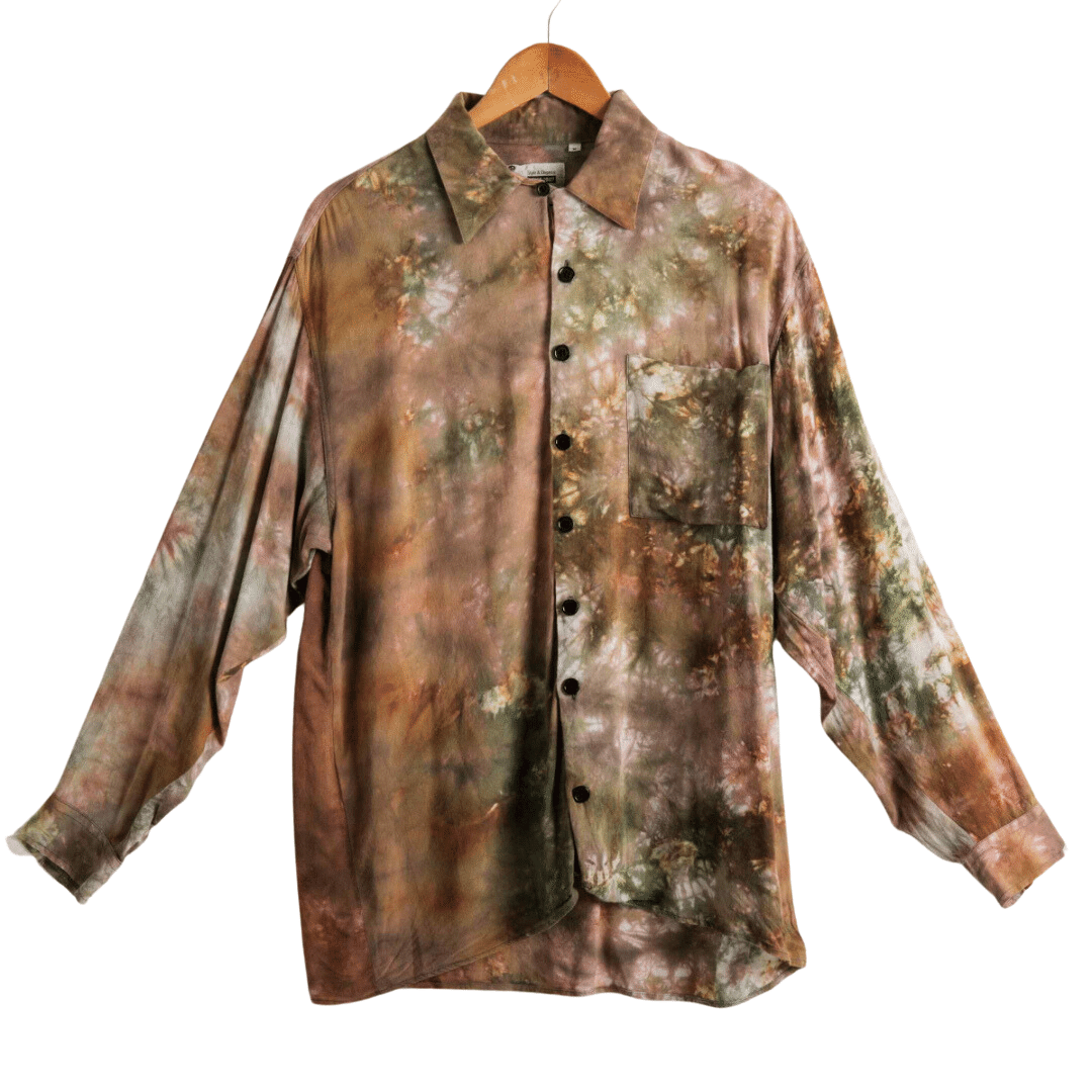 Marlboro longsleeve tie-dye shirt - M/L