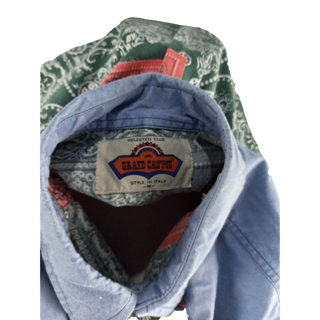 Printed Western rodeo-style shirt - M/L