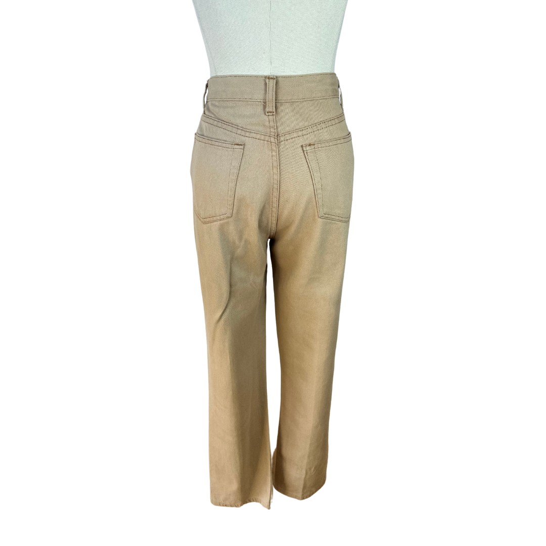 Vintage high waist embellished denim pants - M/L