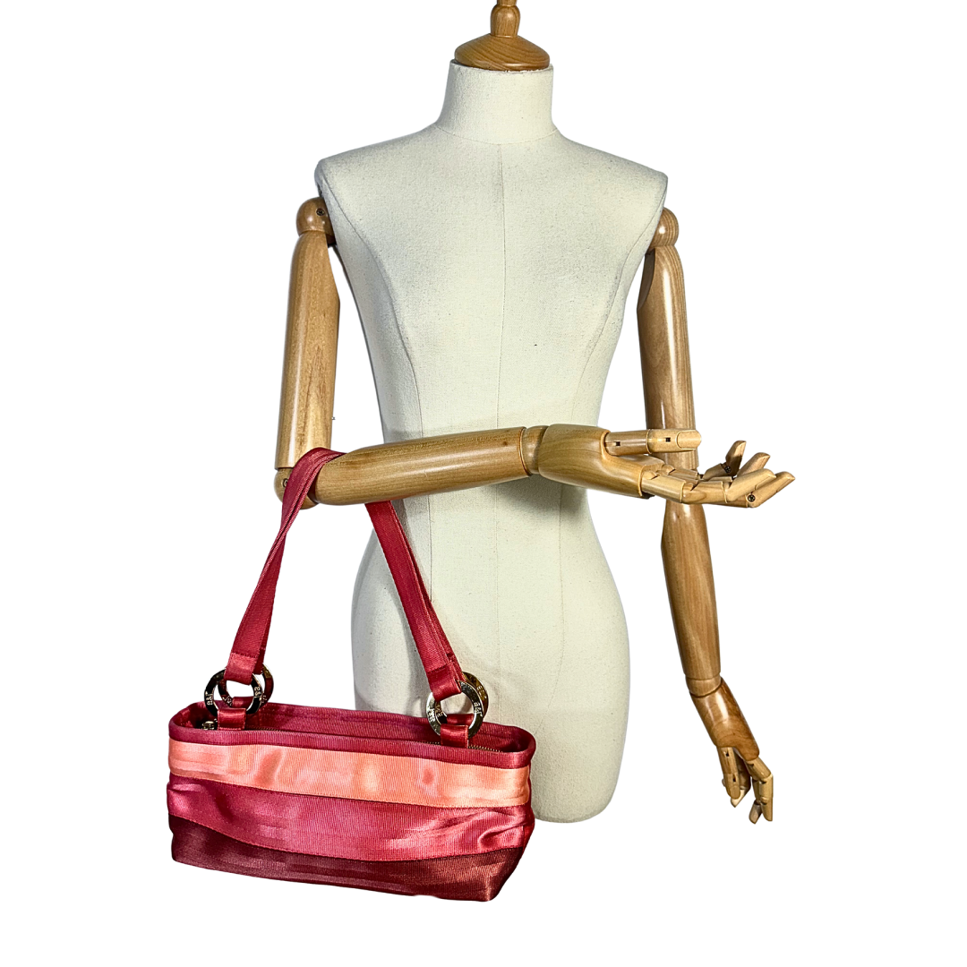 Y2K striped bag