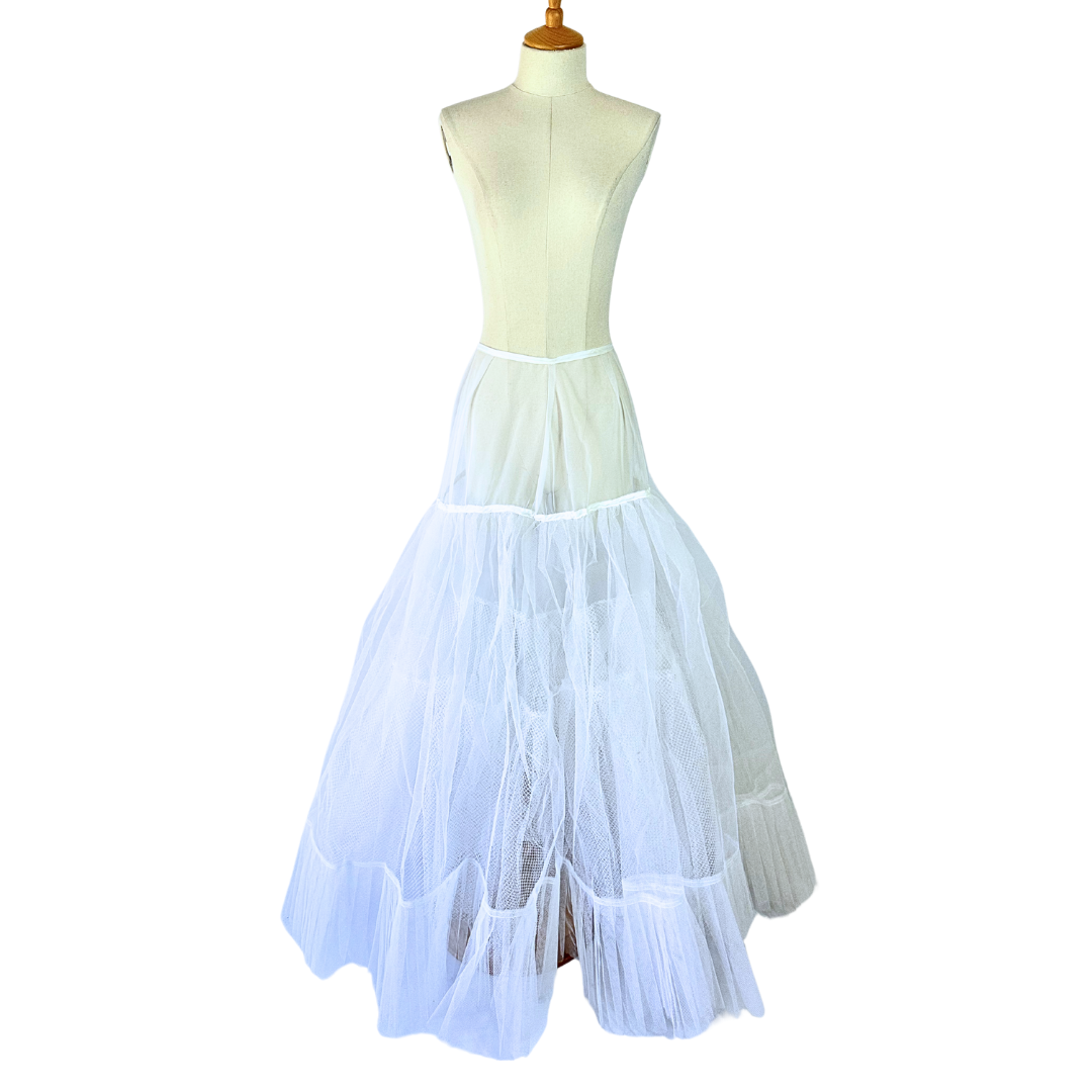 70s Vintage Wedding Dress - S