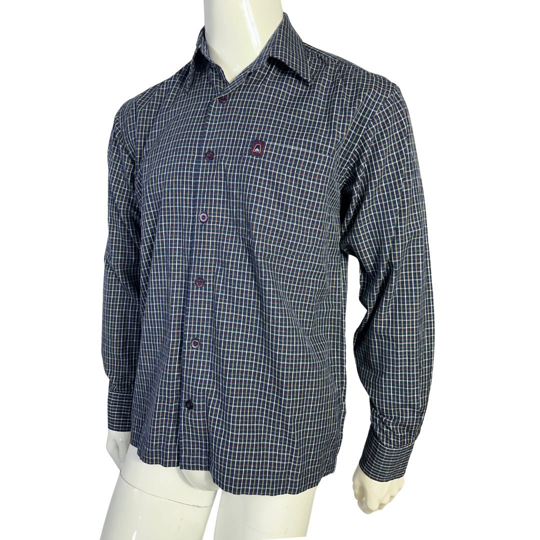 Ellesse checkered longsleeve shirt - S/M
