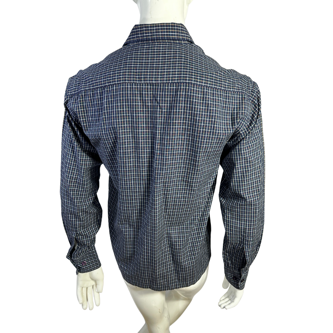 Ellesse checkered longsleeve shirt - S/M