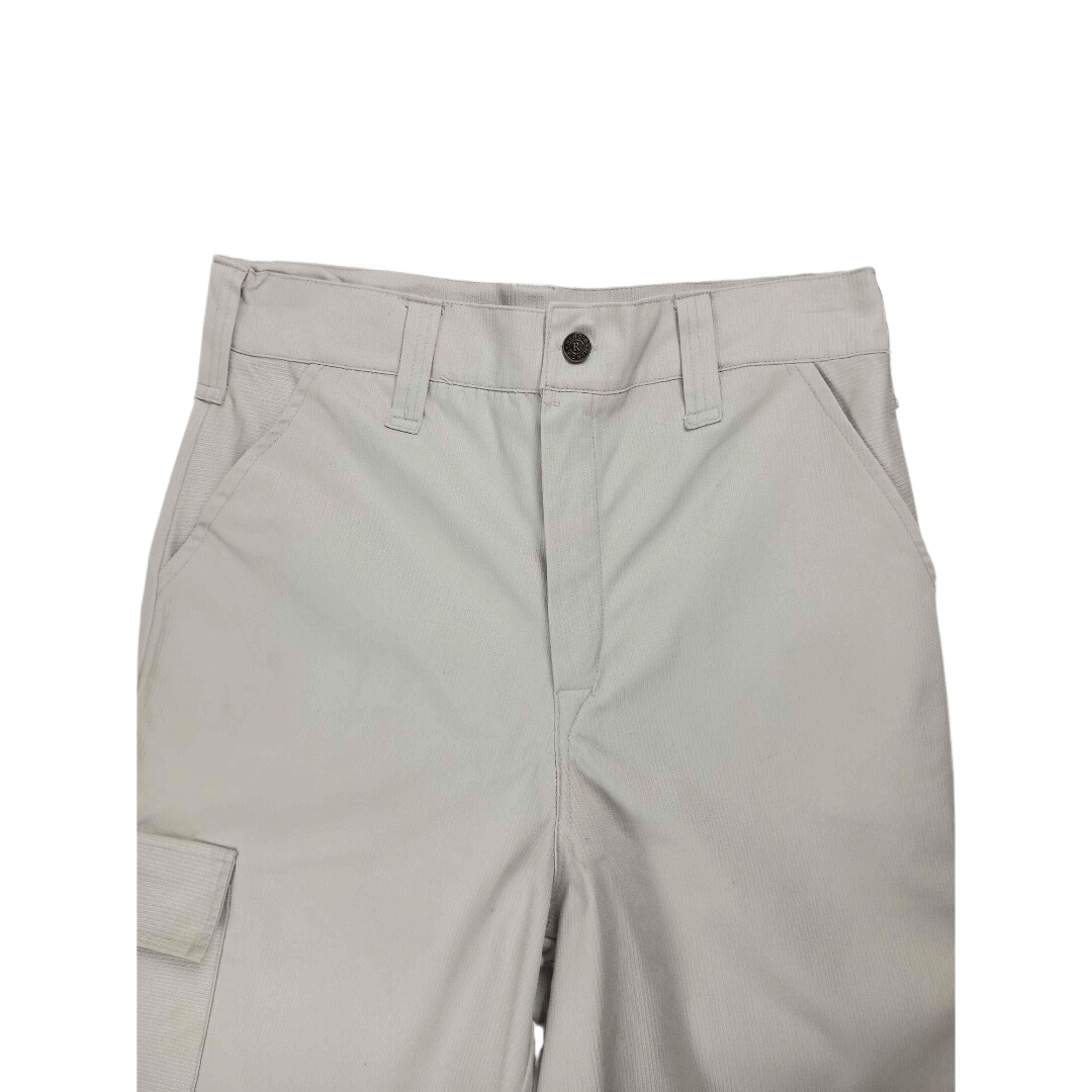 Textured cargo shorts - S