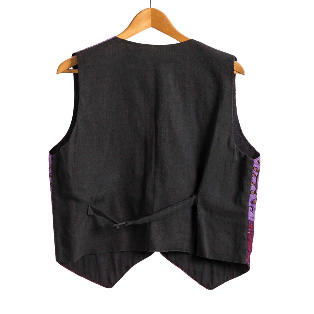 Boho embroidered waistcoat - M/L