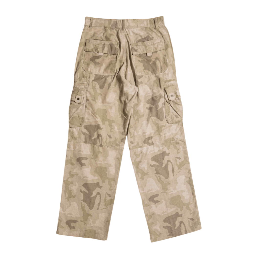 Camo cargo pants - S
