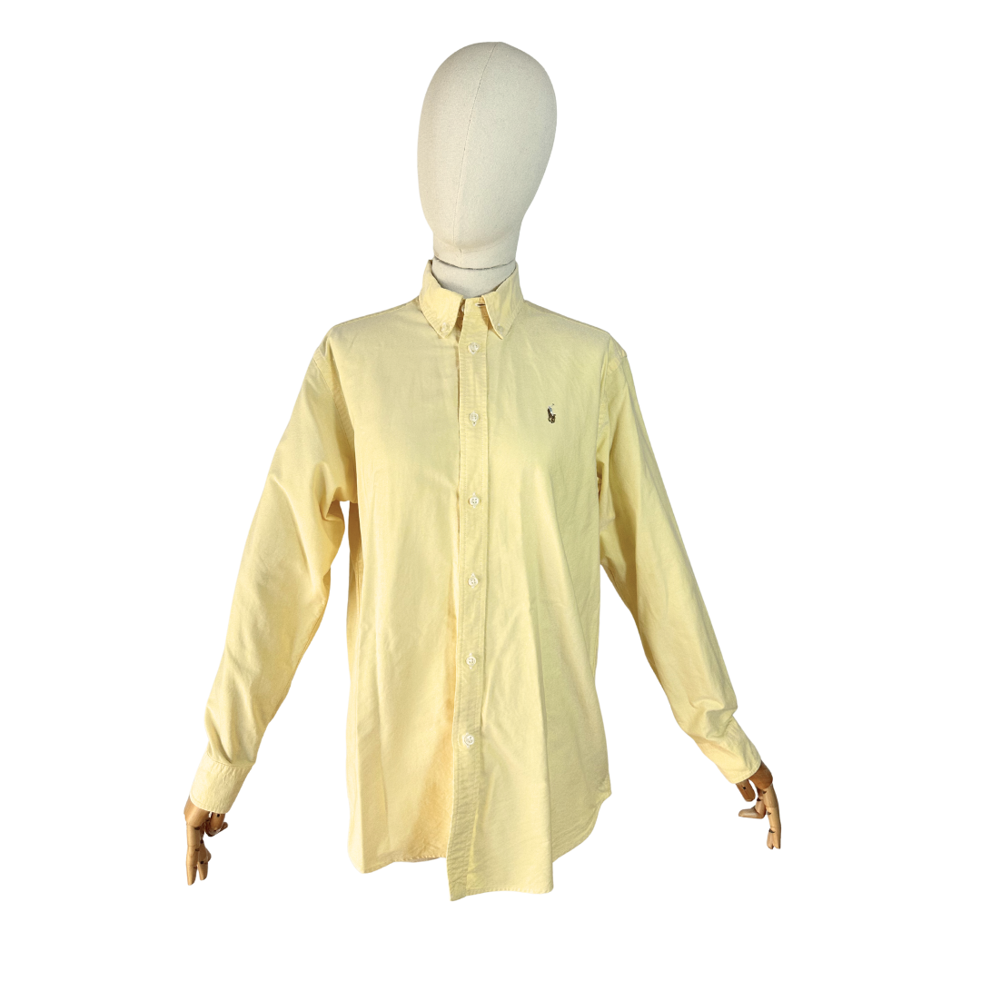 Yellow Ralph Lauren shirt - S