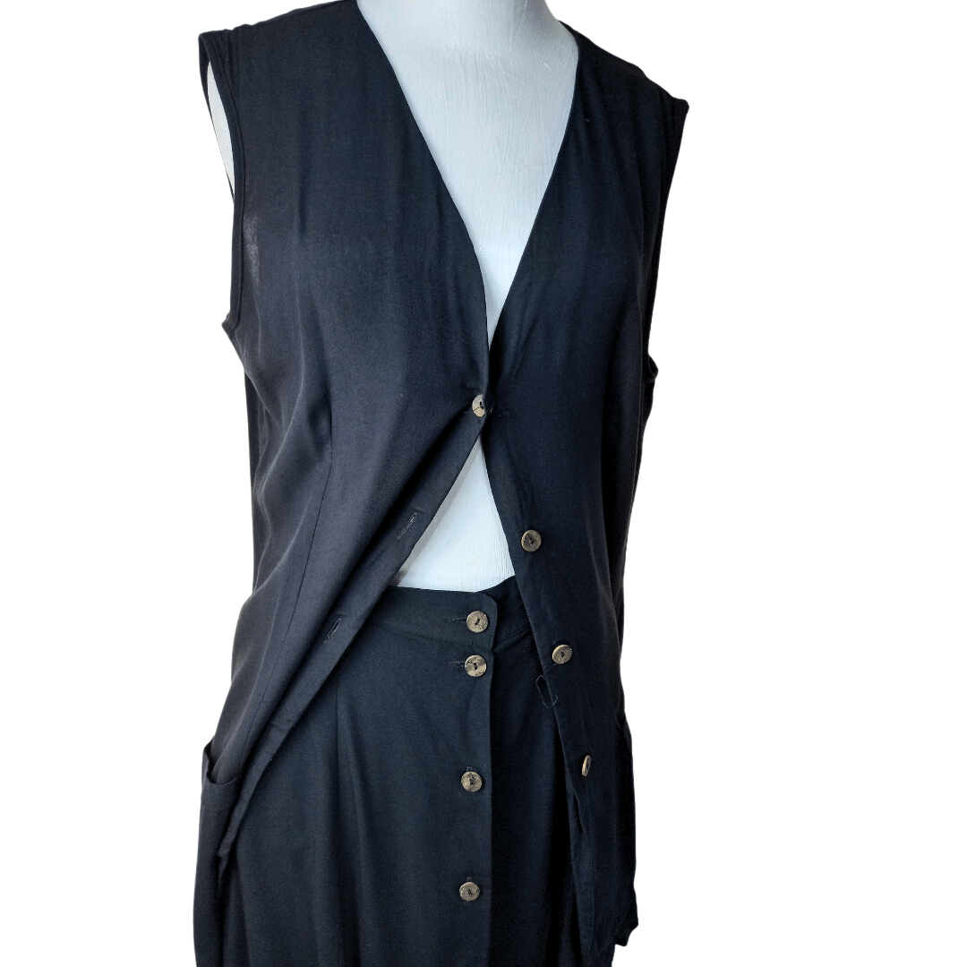 2-piece waistcoat and skirt - S