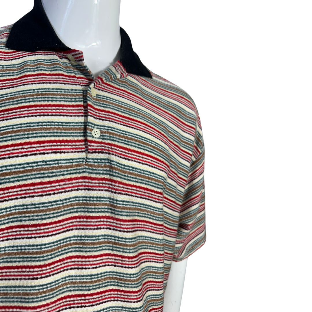 Striped polo shirt - 2XL