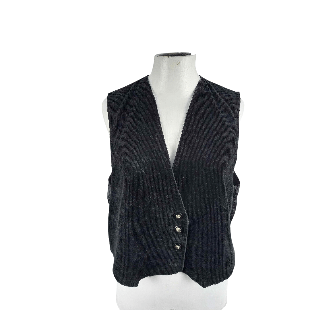 Corduroy cropped waistcoat - M/L