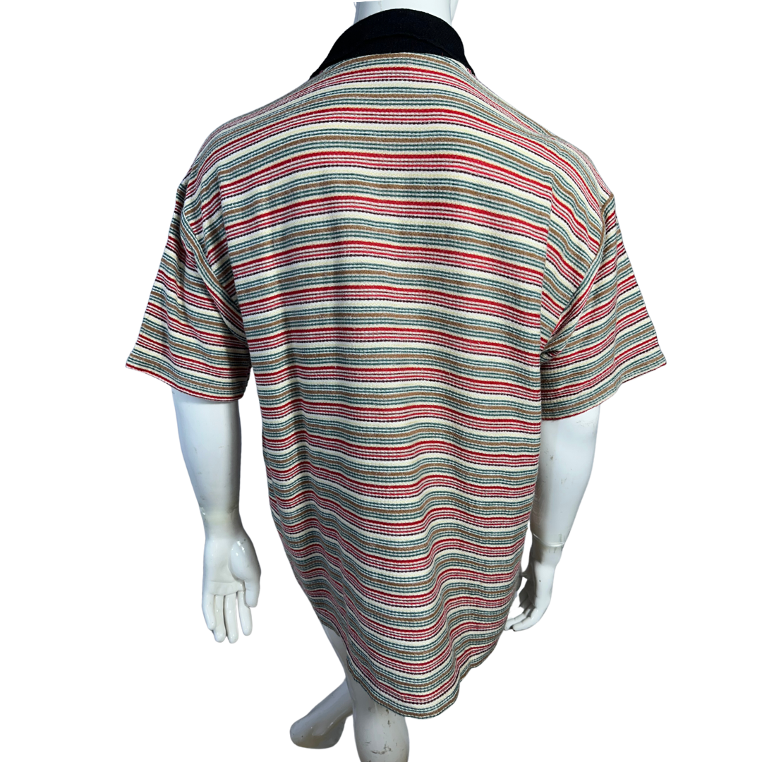 Striped polo shirt - 2XL