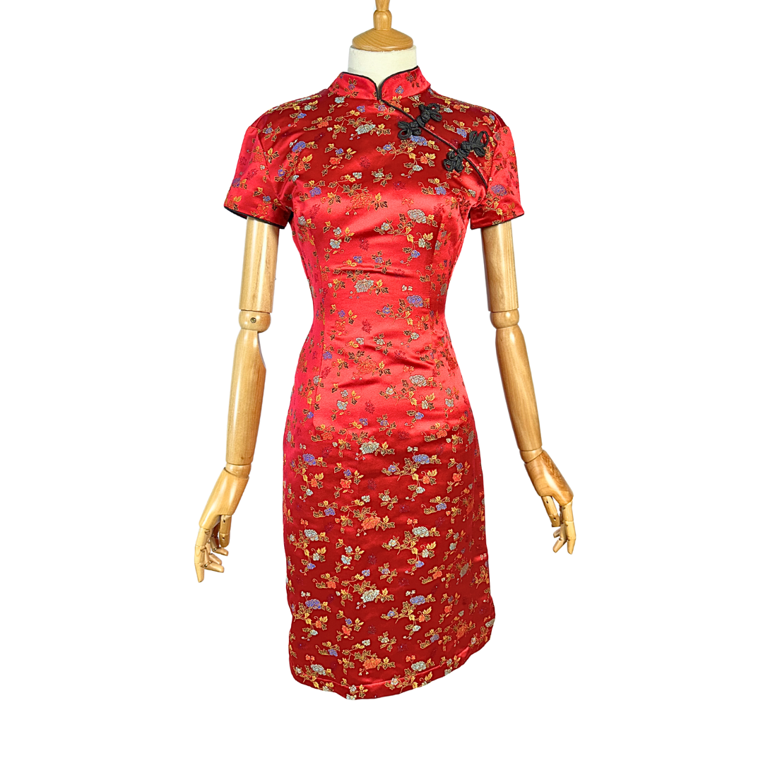Red oriental dress - XS