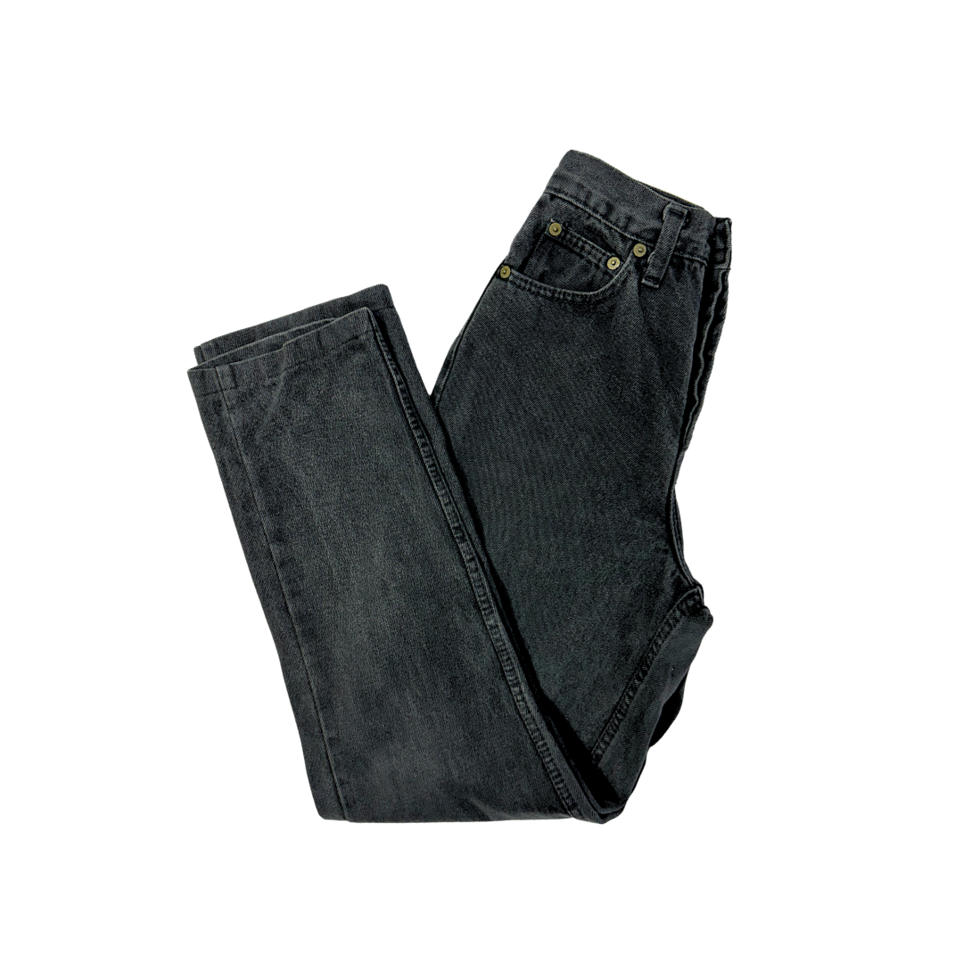 Charcoal vintage high waist jeans - XS