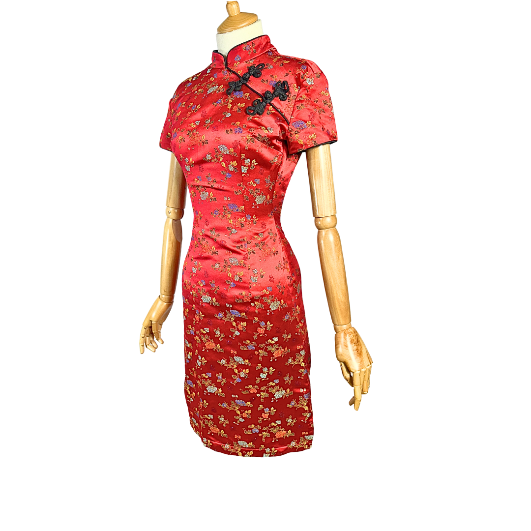Red oriental dress - XS
