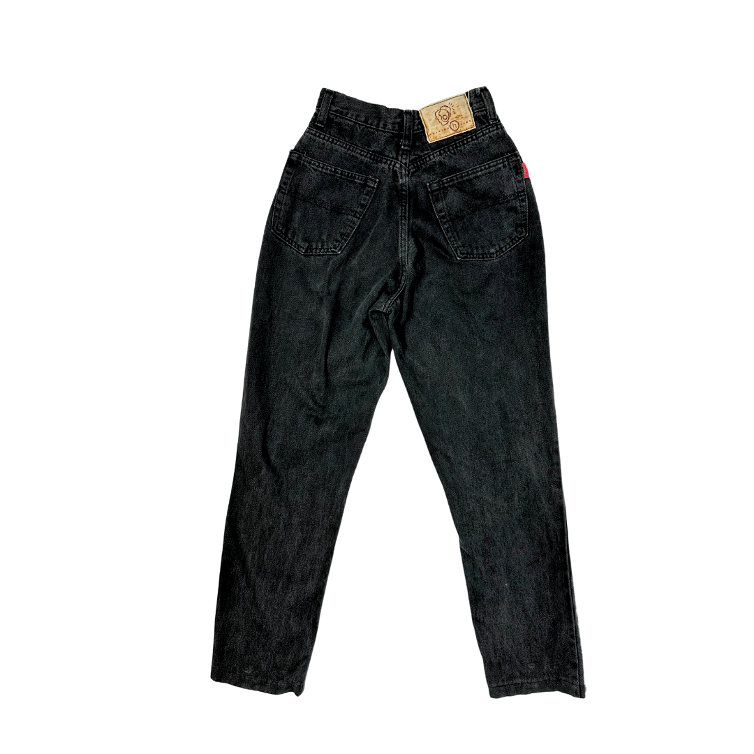 Charcoal vintage high waist jeans - XS