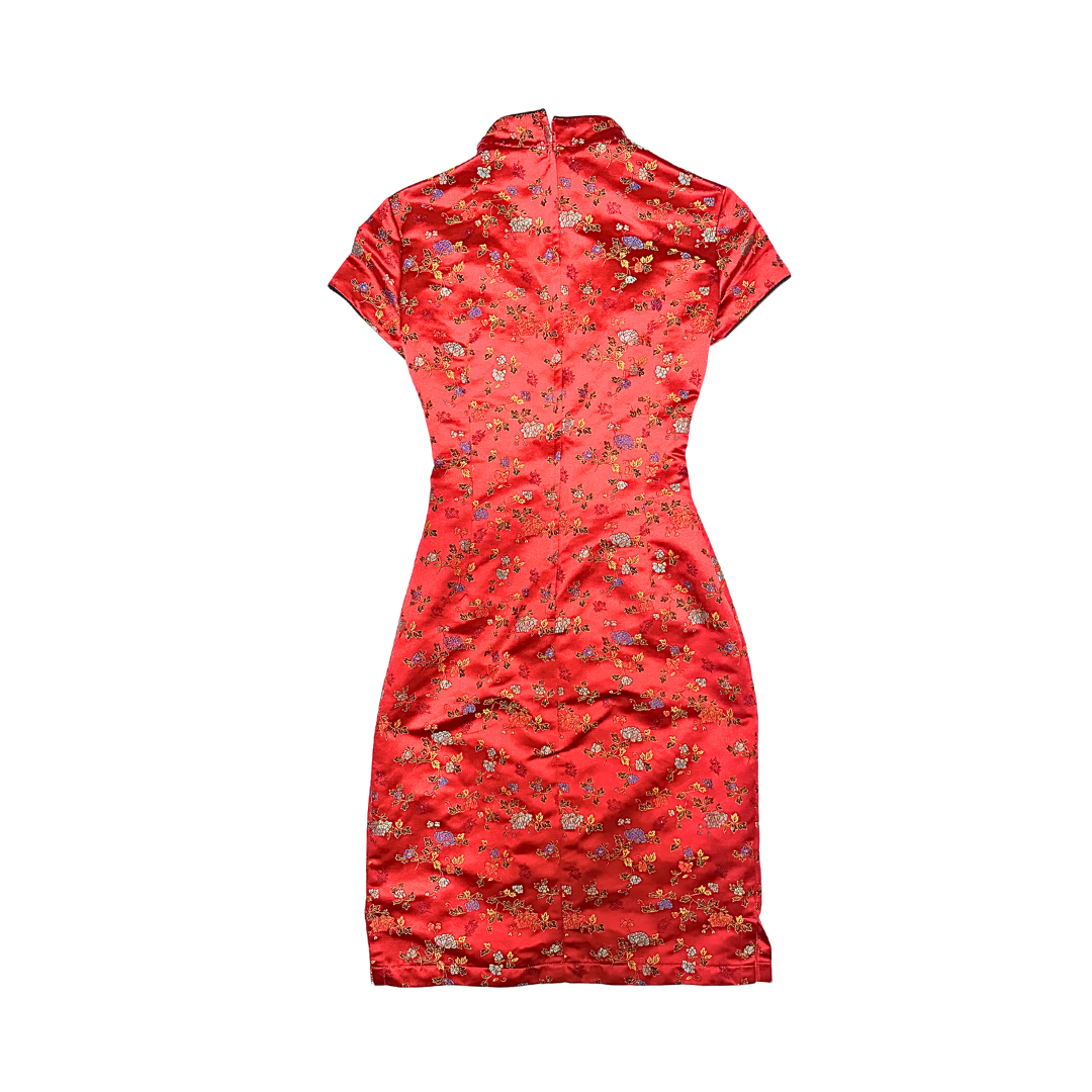 Red oriental dress - XS