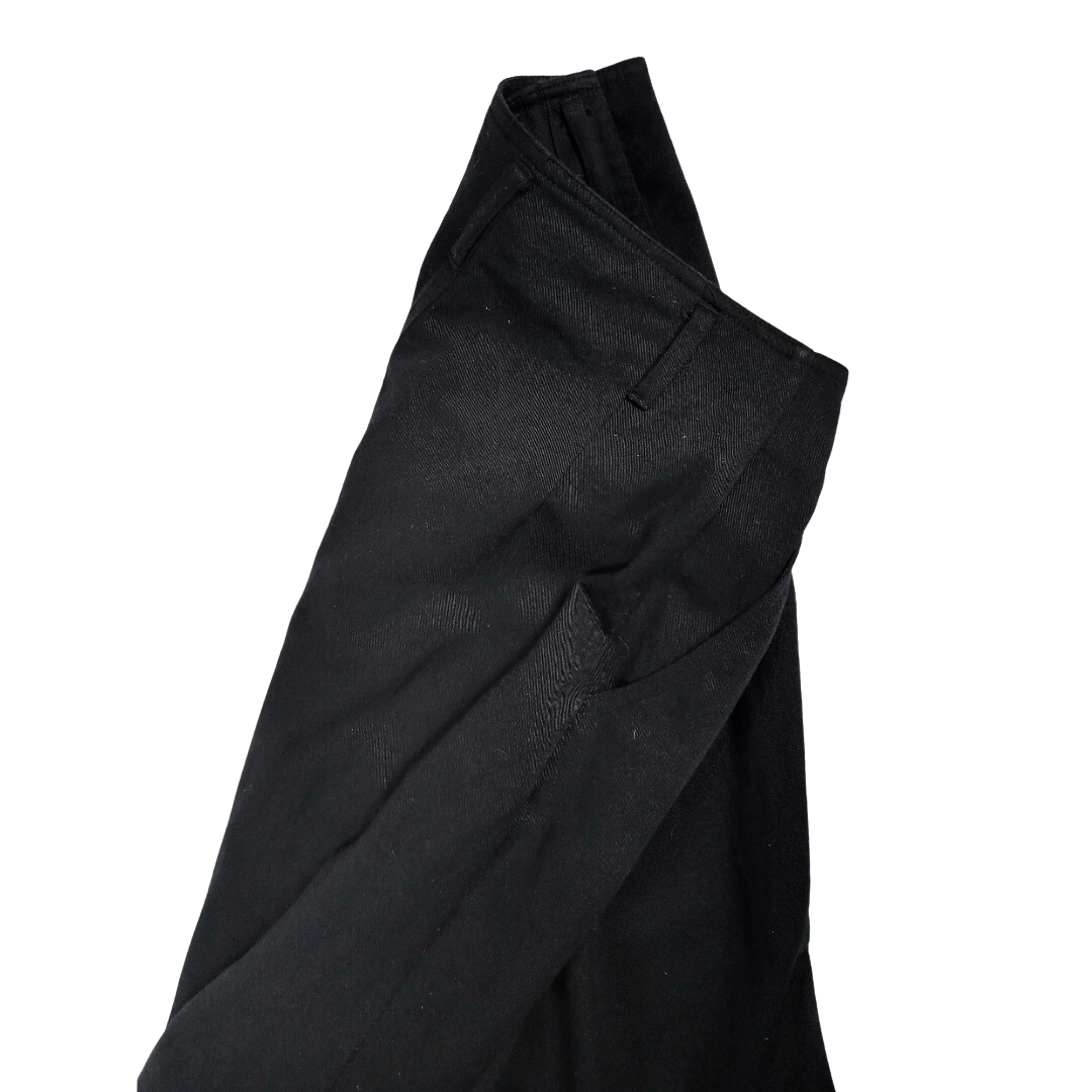 Vintage button-down high-waisted pants - S