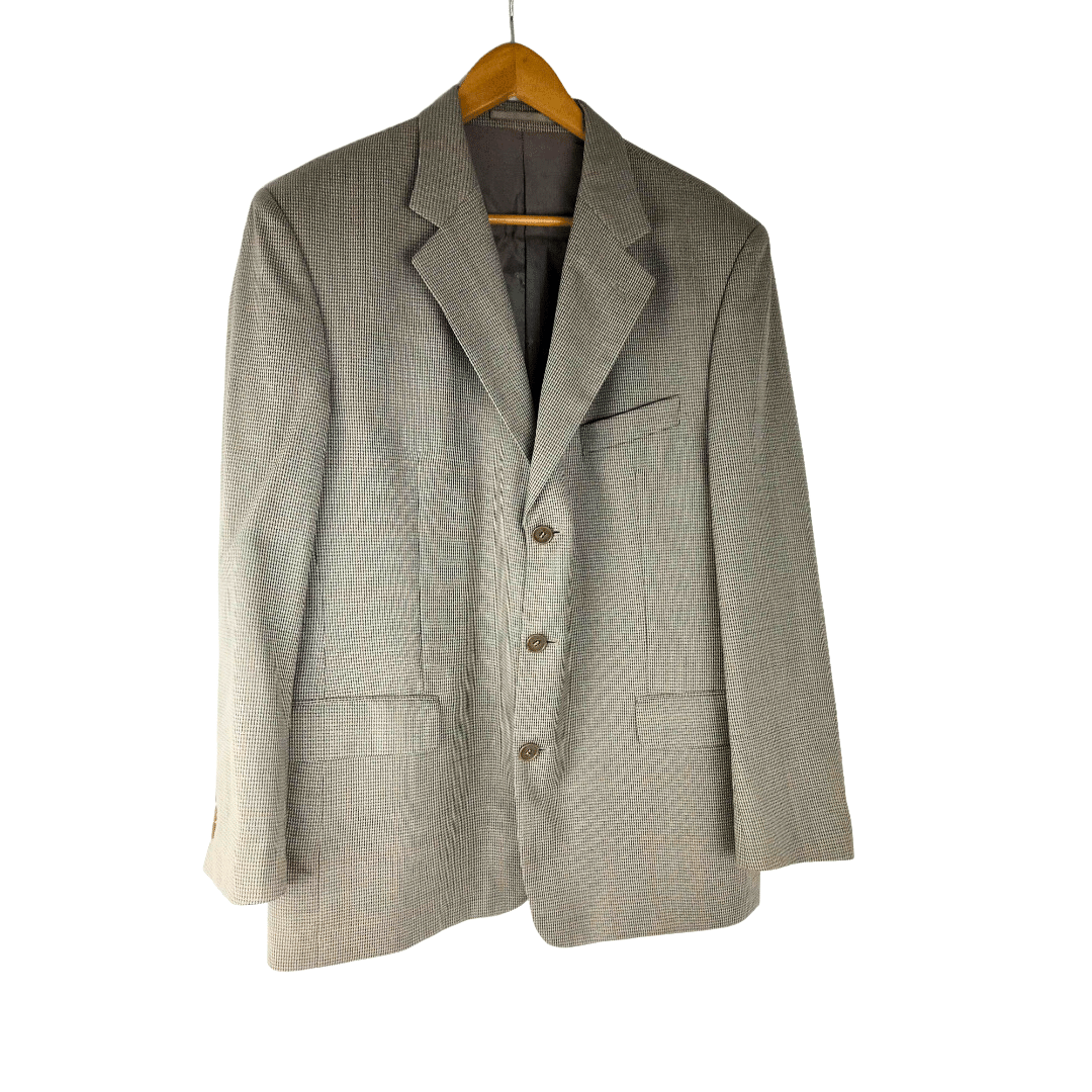 YSL houndstooth single-breasted blazer - L/XL (Free Delivery)