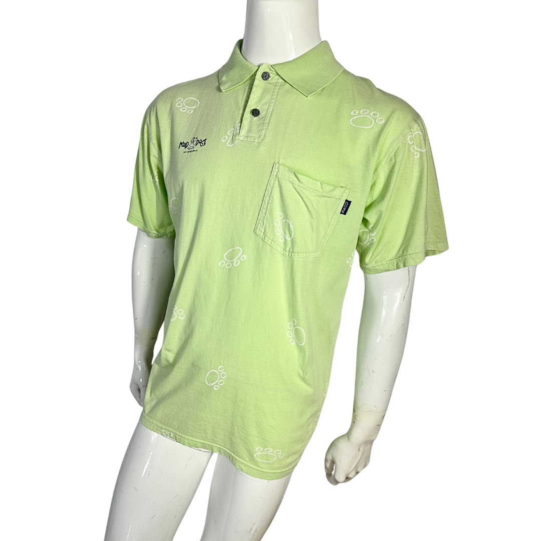 90s Mad Dogs polo shirt - XS
