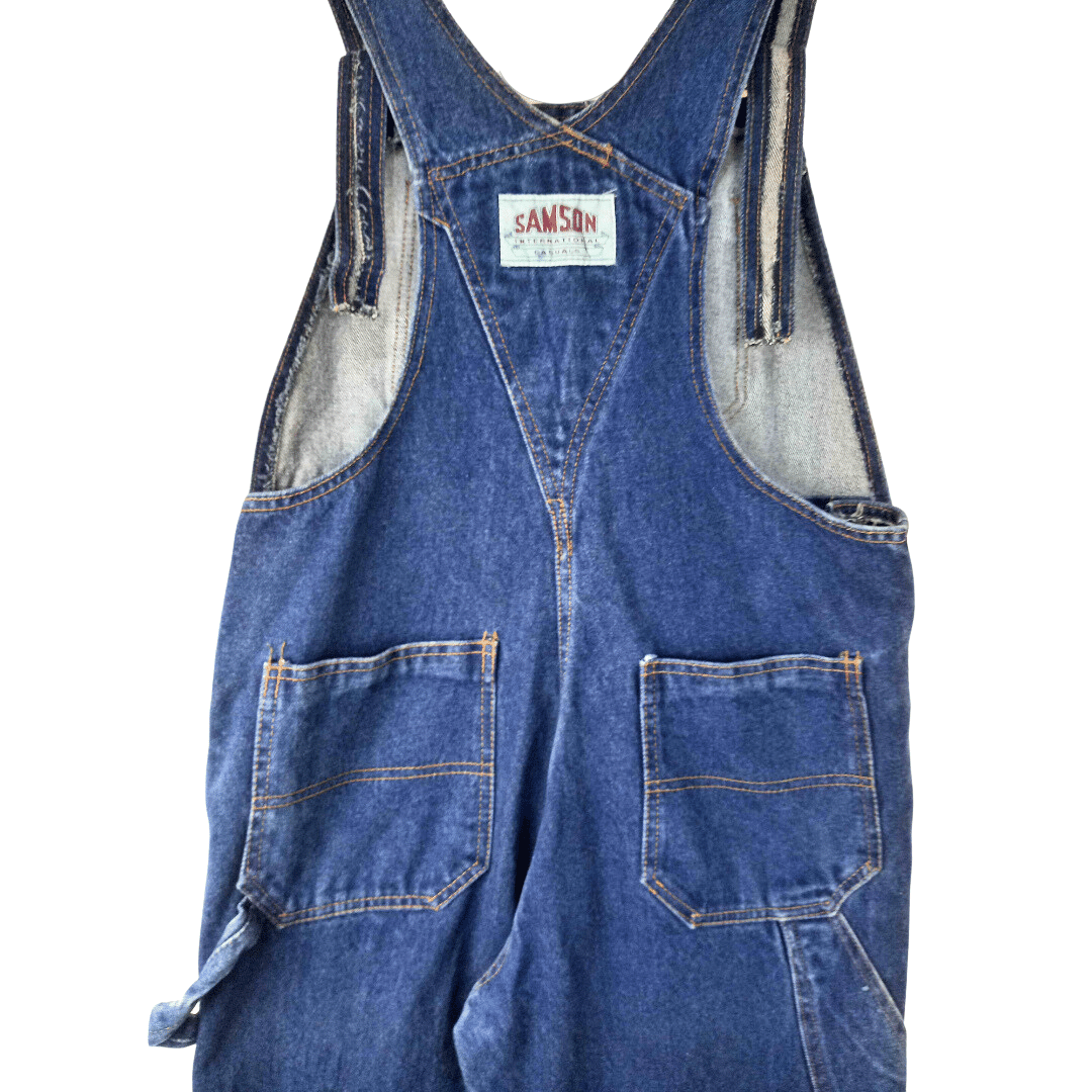Samson denim dungaree - M/L (Free Delivery)