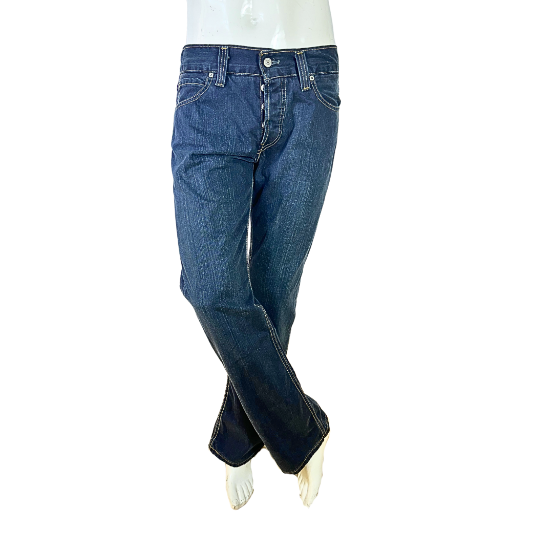 Levis 512 button fly bootcut jeans - M
