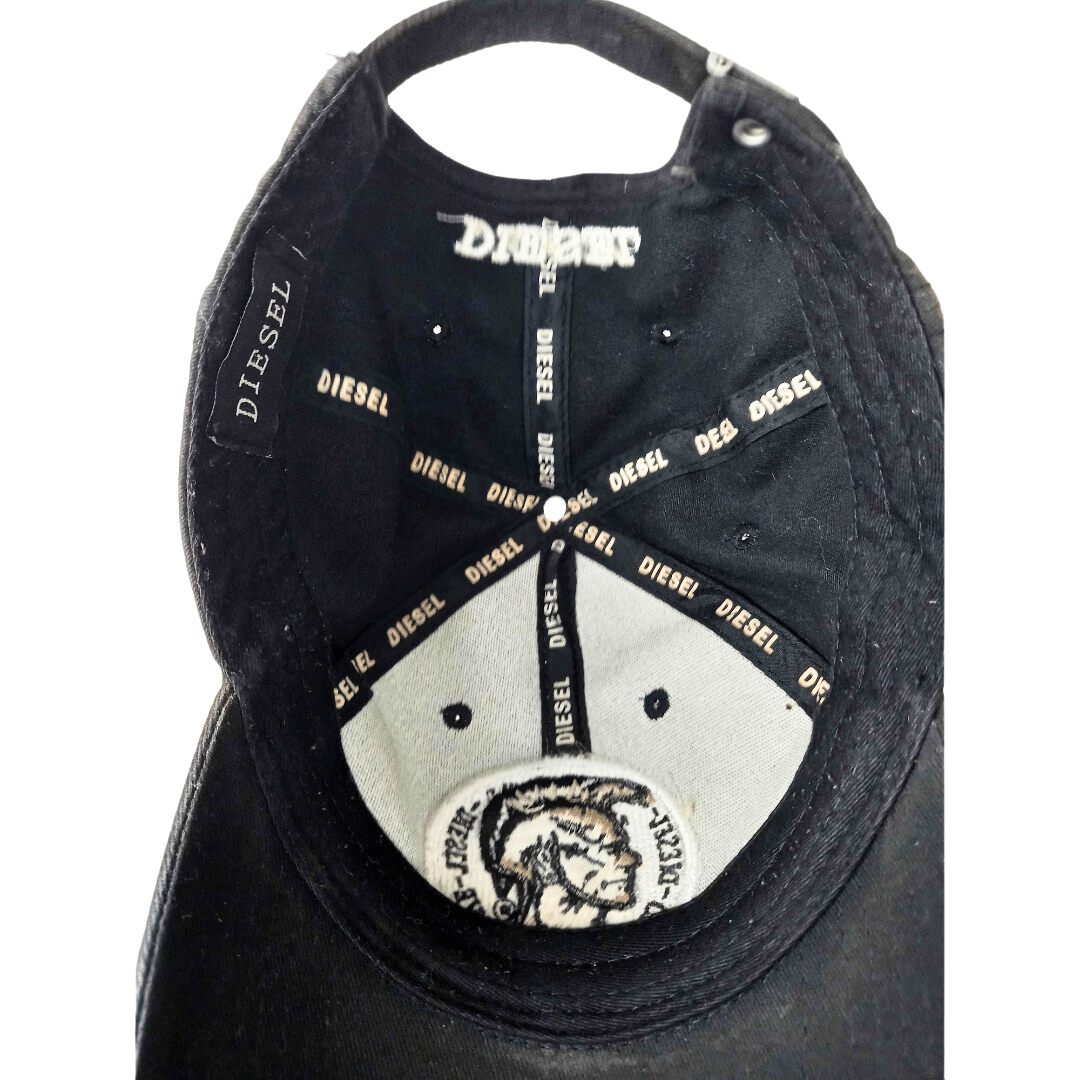Diesel peak cap with embroidery - free size