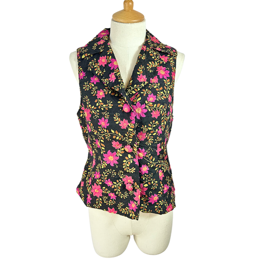 Vintage floral shirt - M