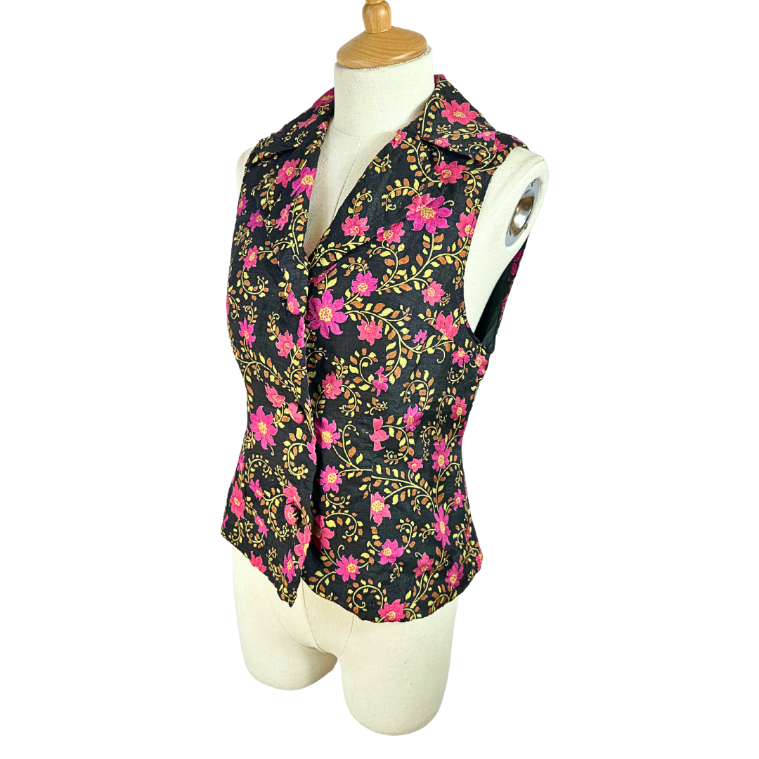 Vintage floral shirt - M
