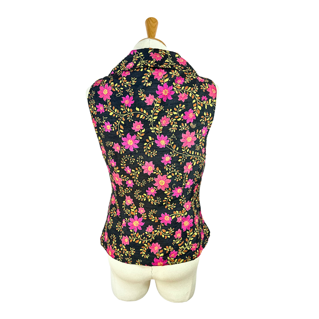Vintage floral shirt - M