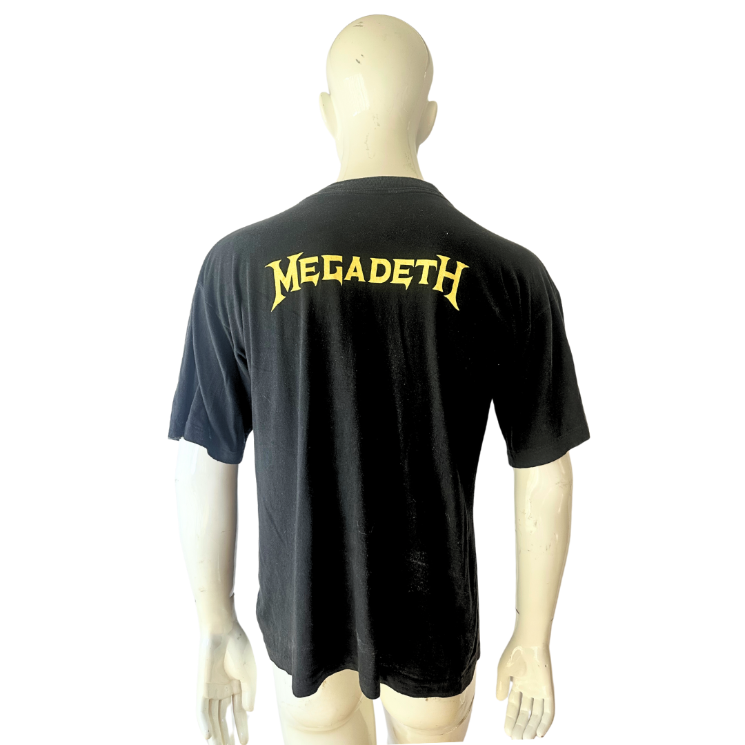 Black Megadeth Rust in Peace tshirt - M