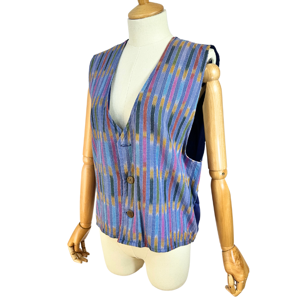Vintage striped waistcoat - S/M