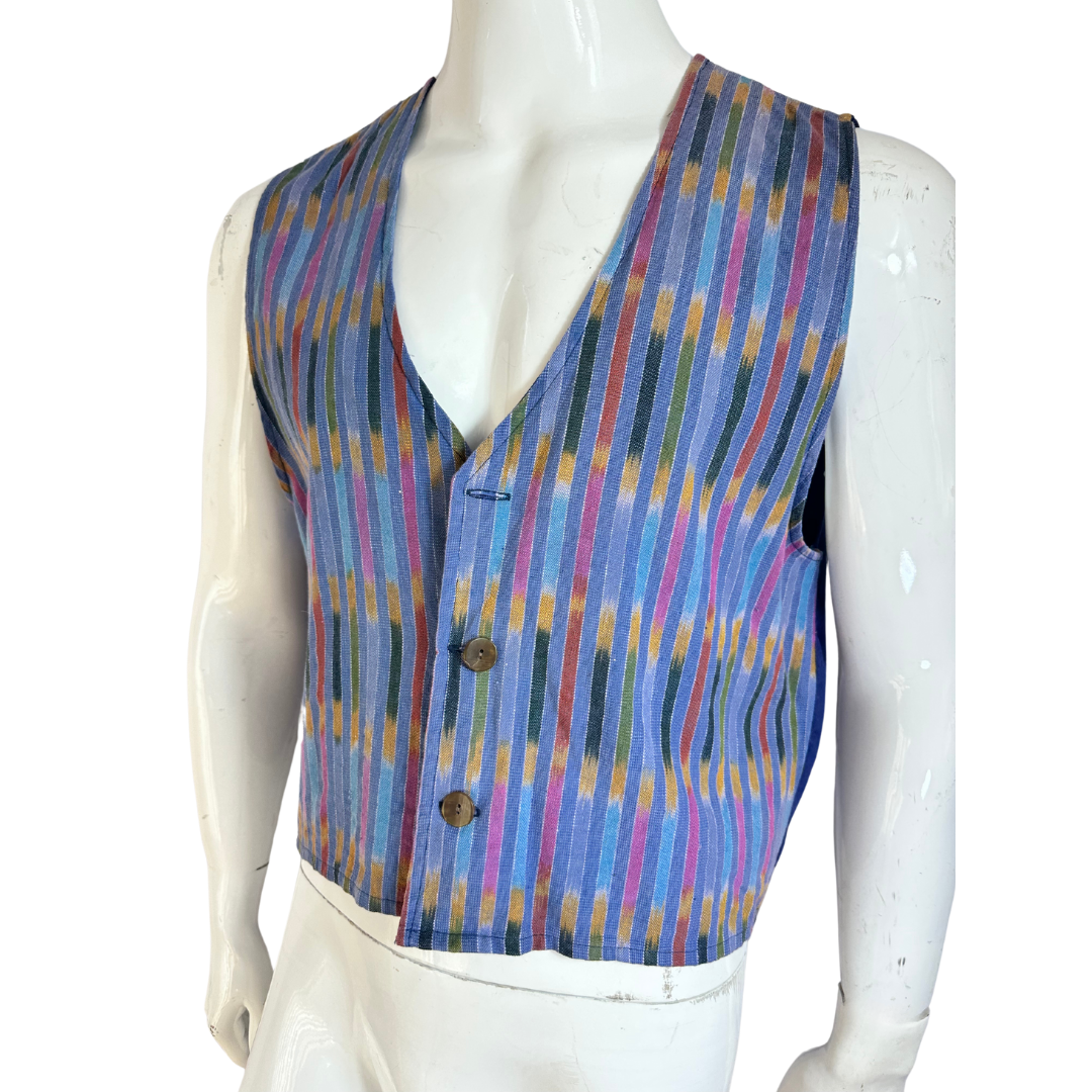 Vintage striped waistcoat - S/M