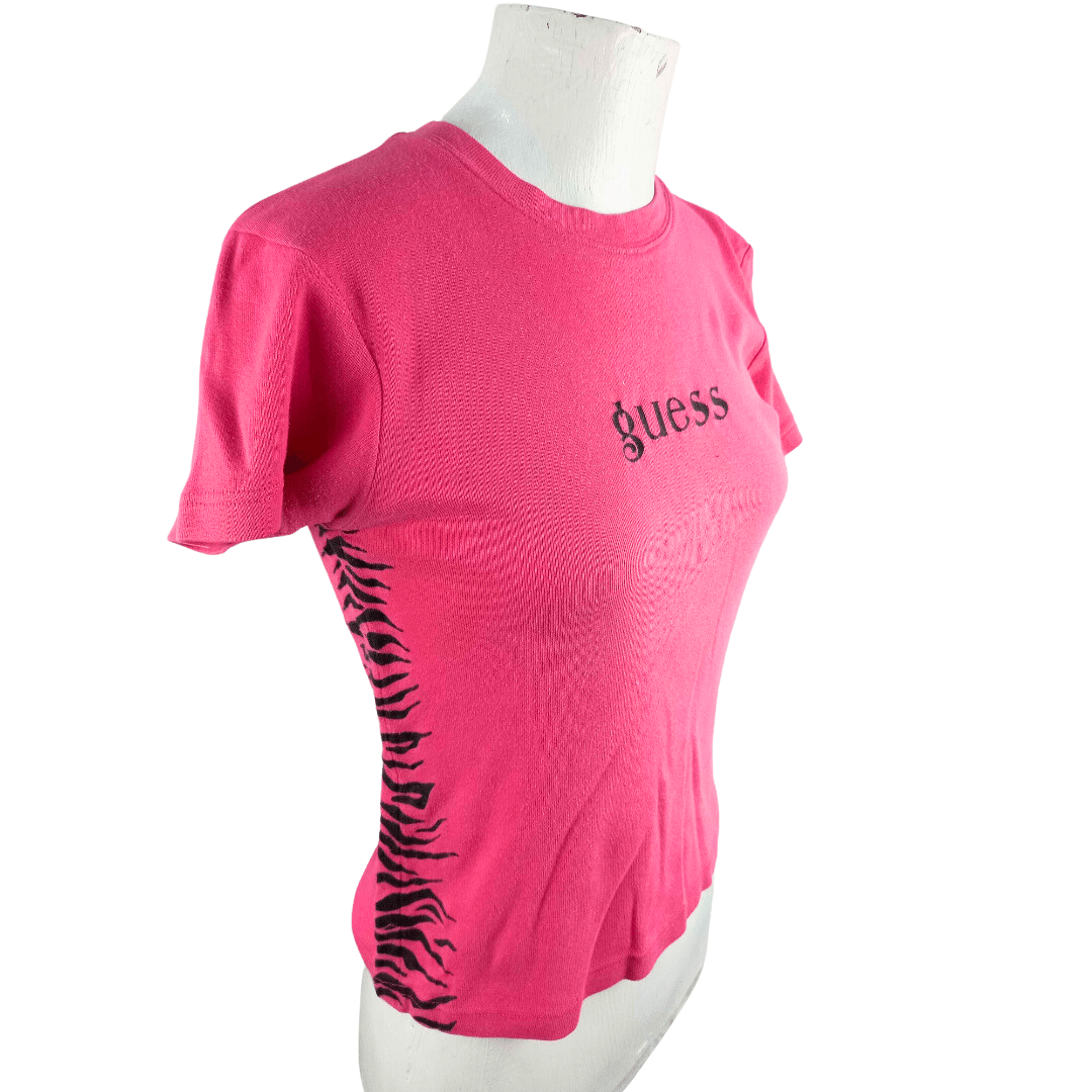 Guess baby tee with printed logo - M