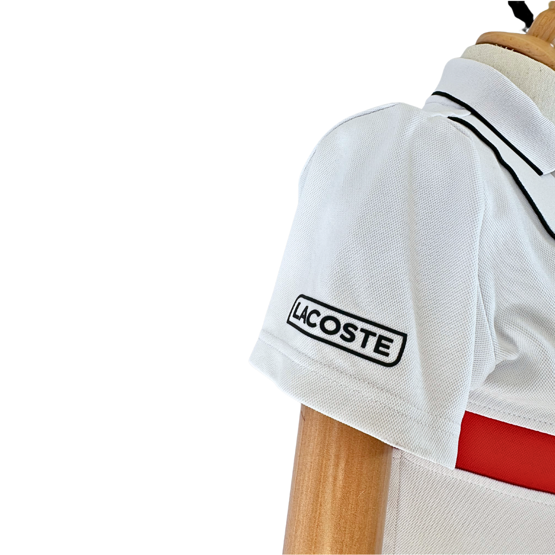 Lacoste Novak Djokovic and Roland Garros athleisure top - S