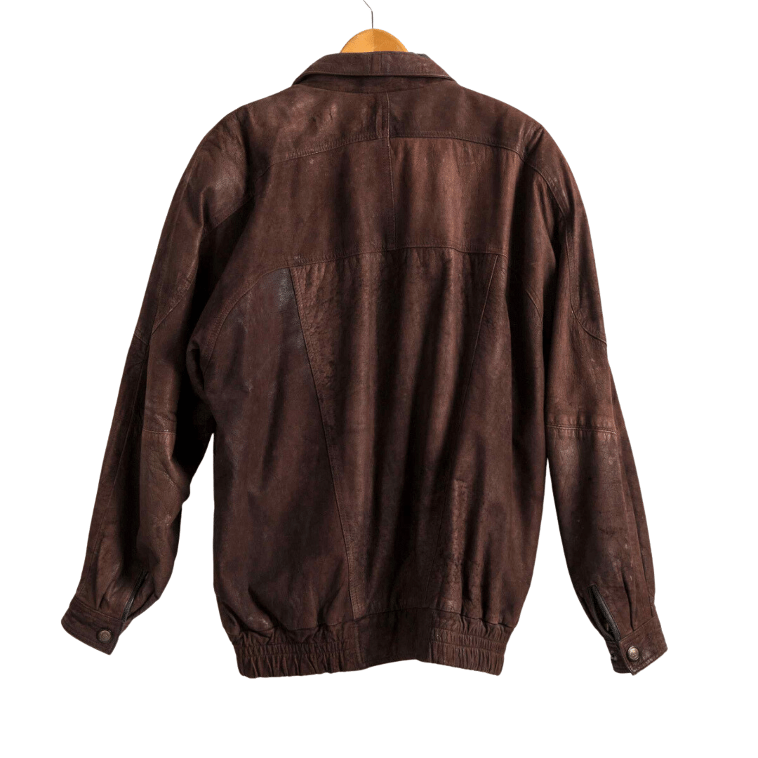 Vintage leather jacket - L (Free Delivery)
