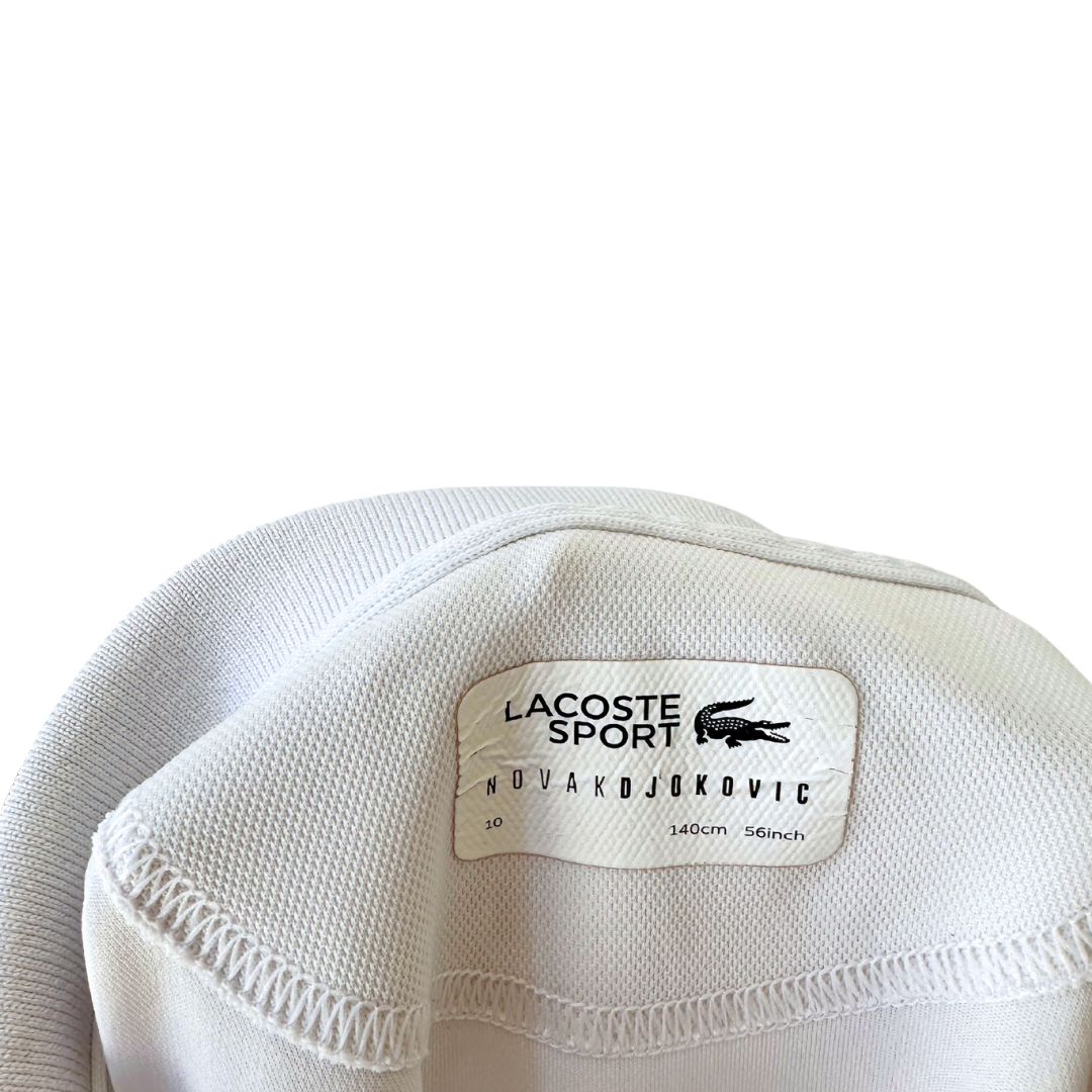 Lacoste Novak Djokovic and Roland Garros athleisure top - S