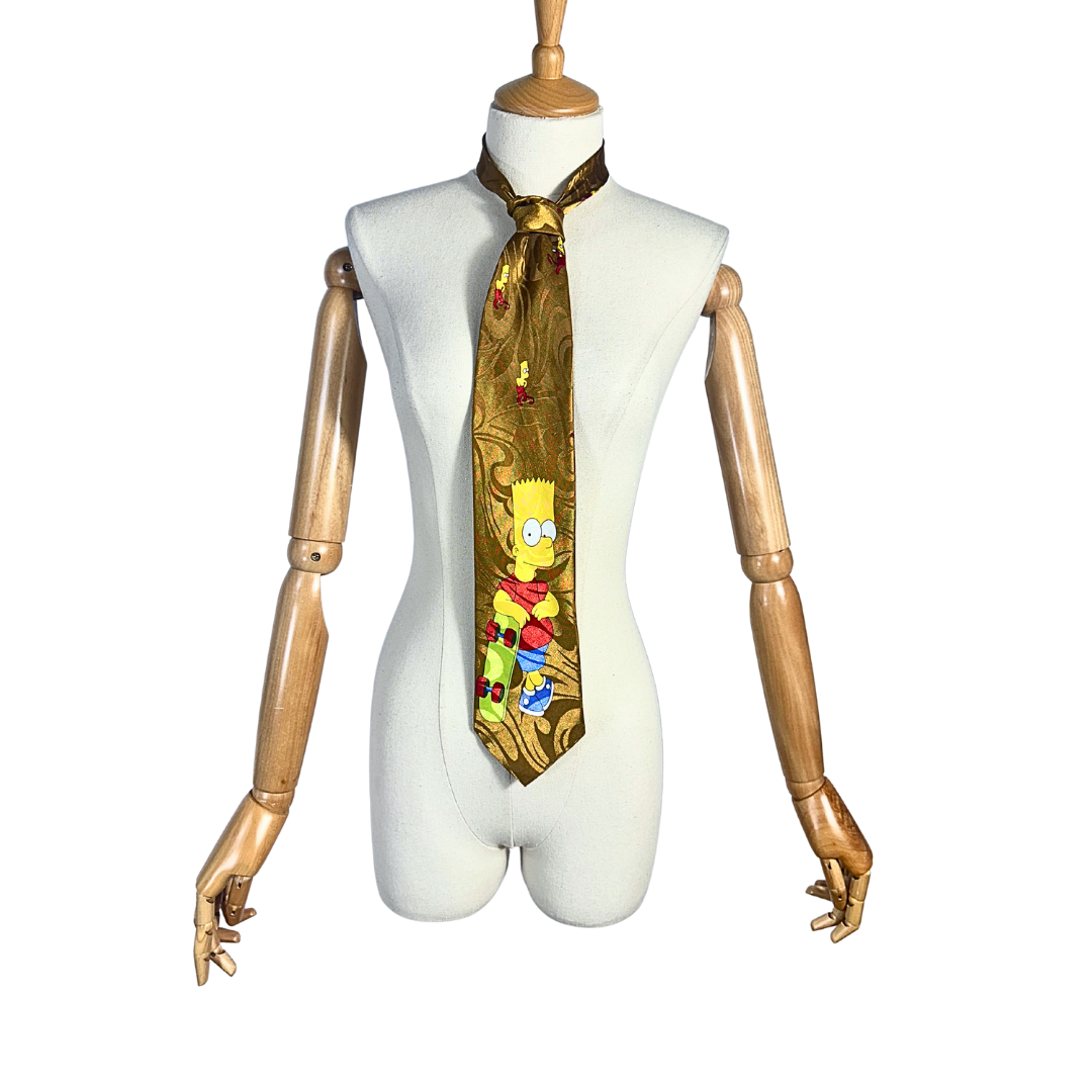 Bart Simpson character necktie