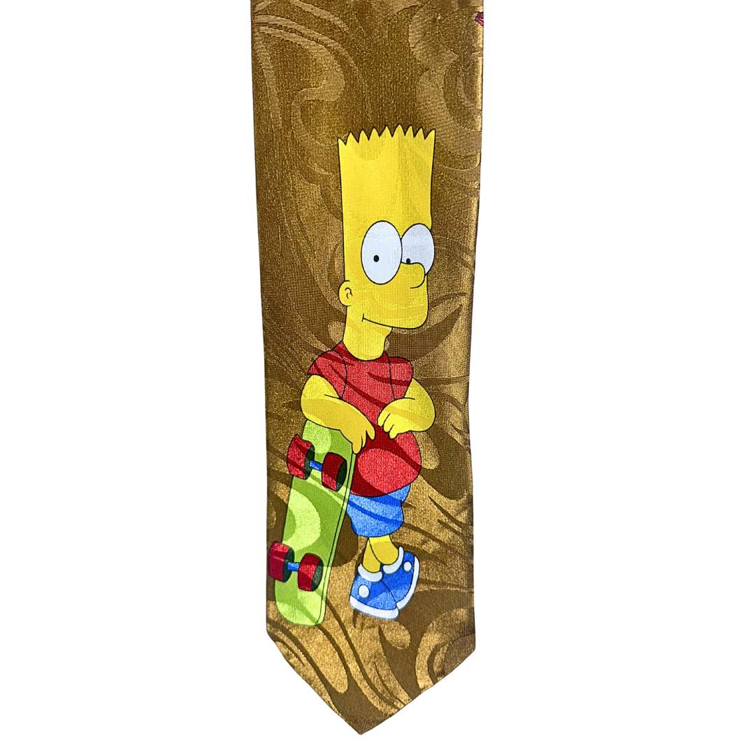 Bart Simpson character necktie