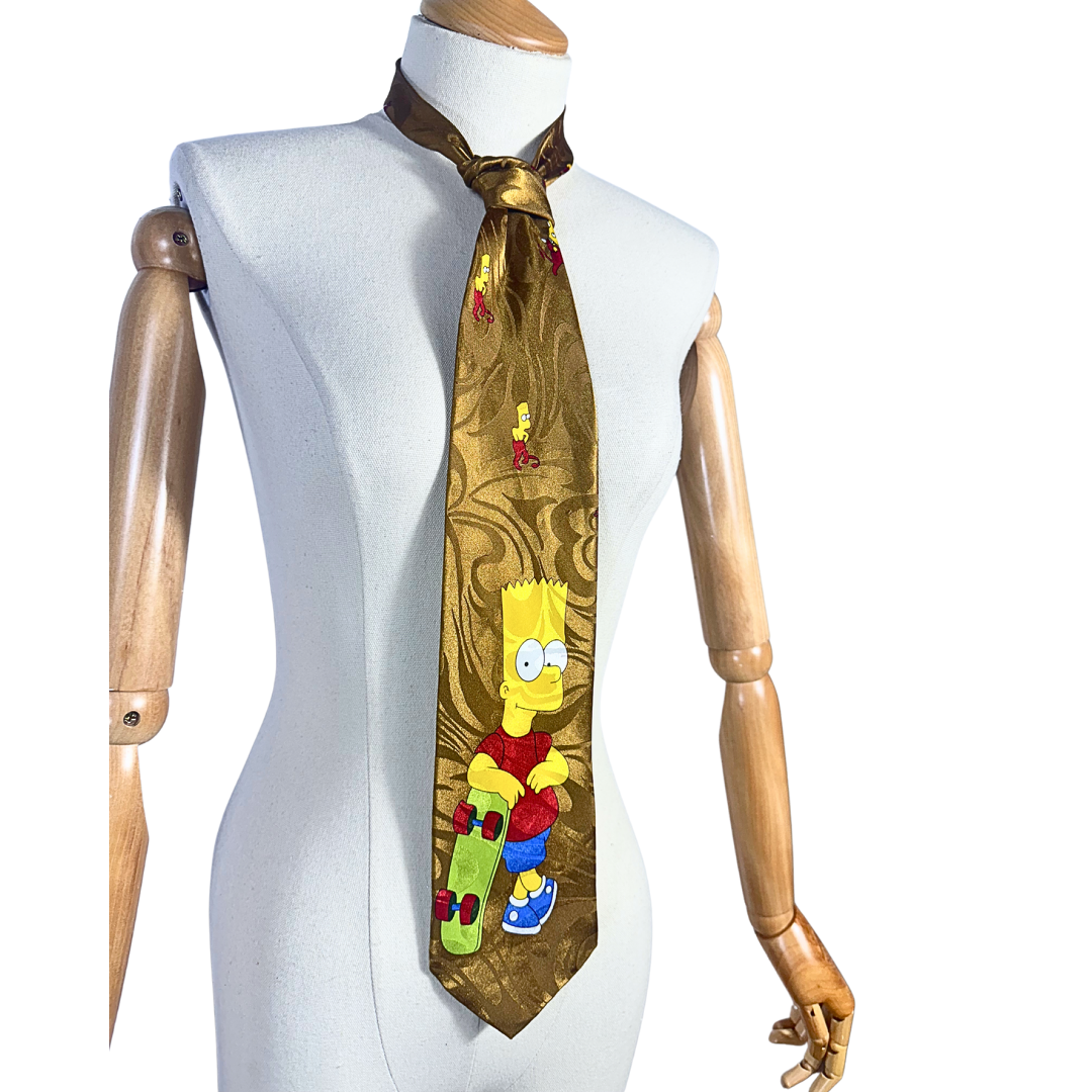Bart Simpson character necktie