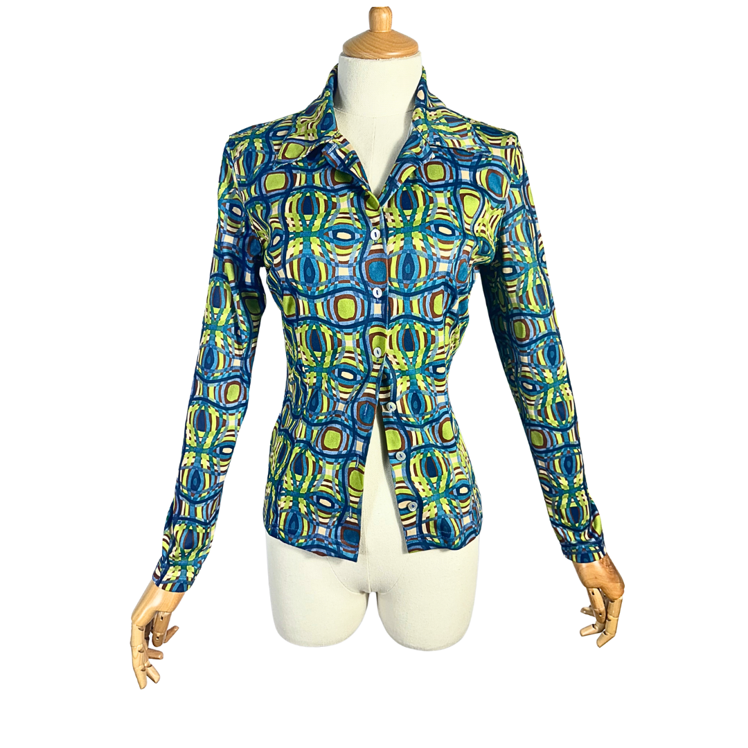 Sissy Boy geometric print shirt - S