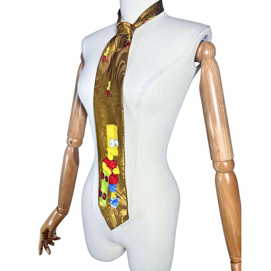 Bart Simpson character necktie
