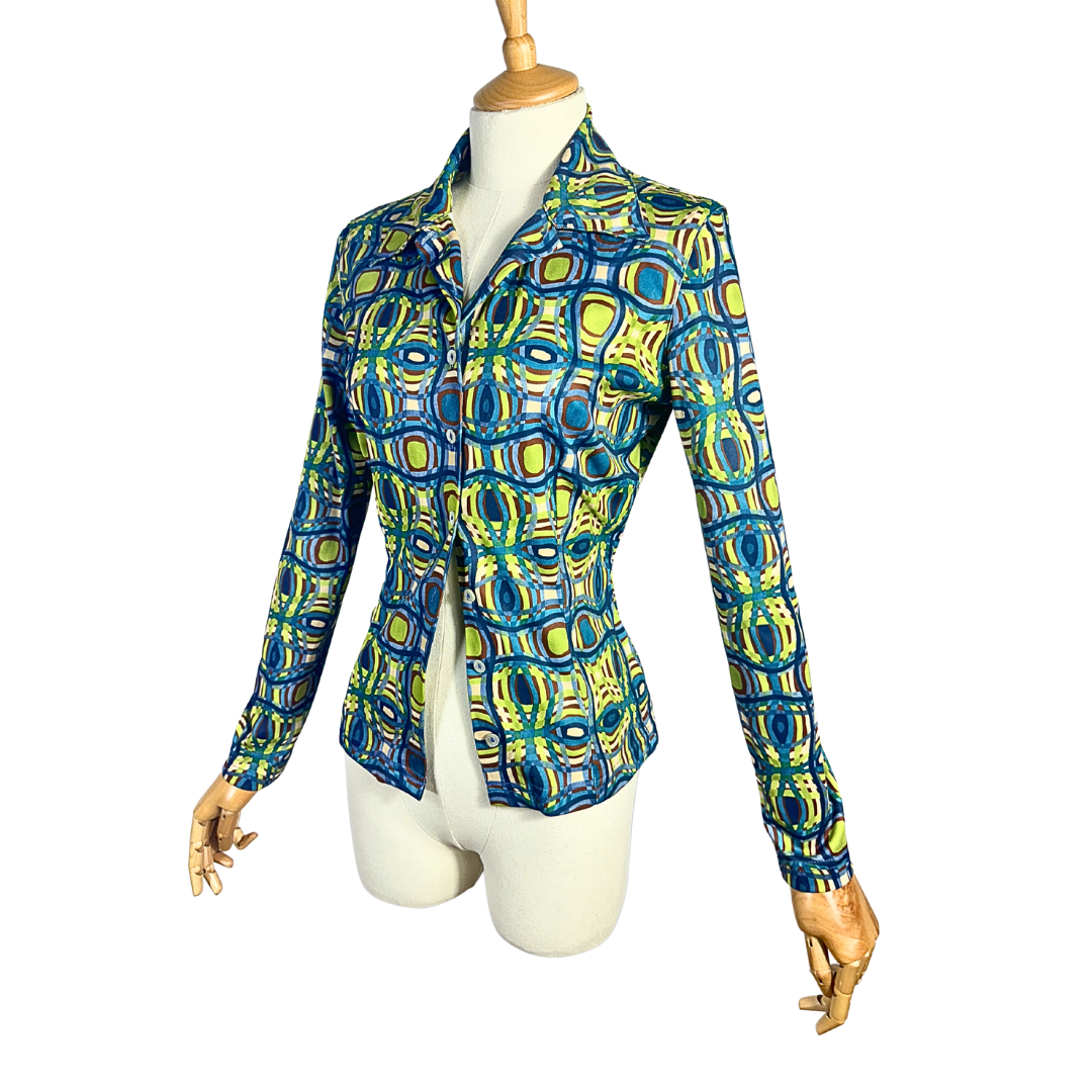 Sissy Boy geometric print shirt - S