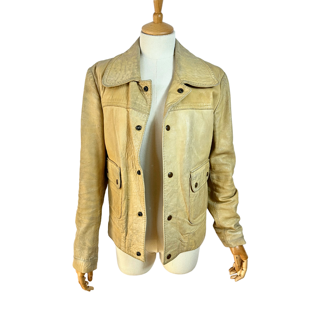 Vintage leather jacket - M