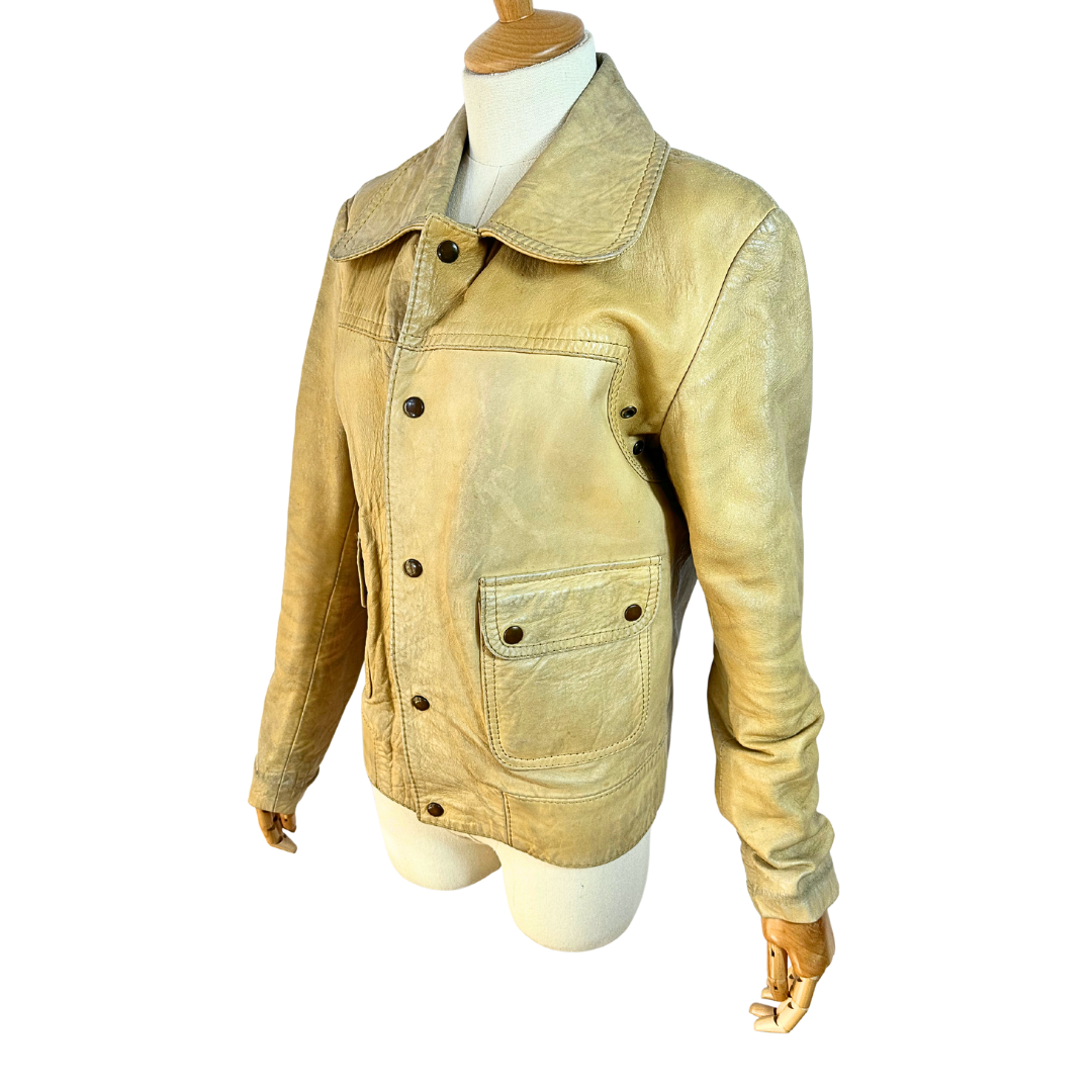 Vintage leather jacket - M