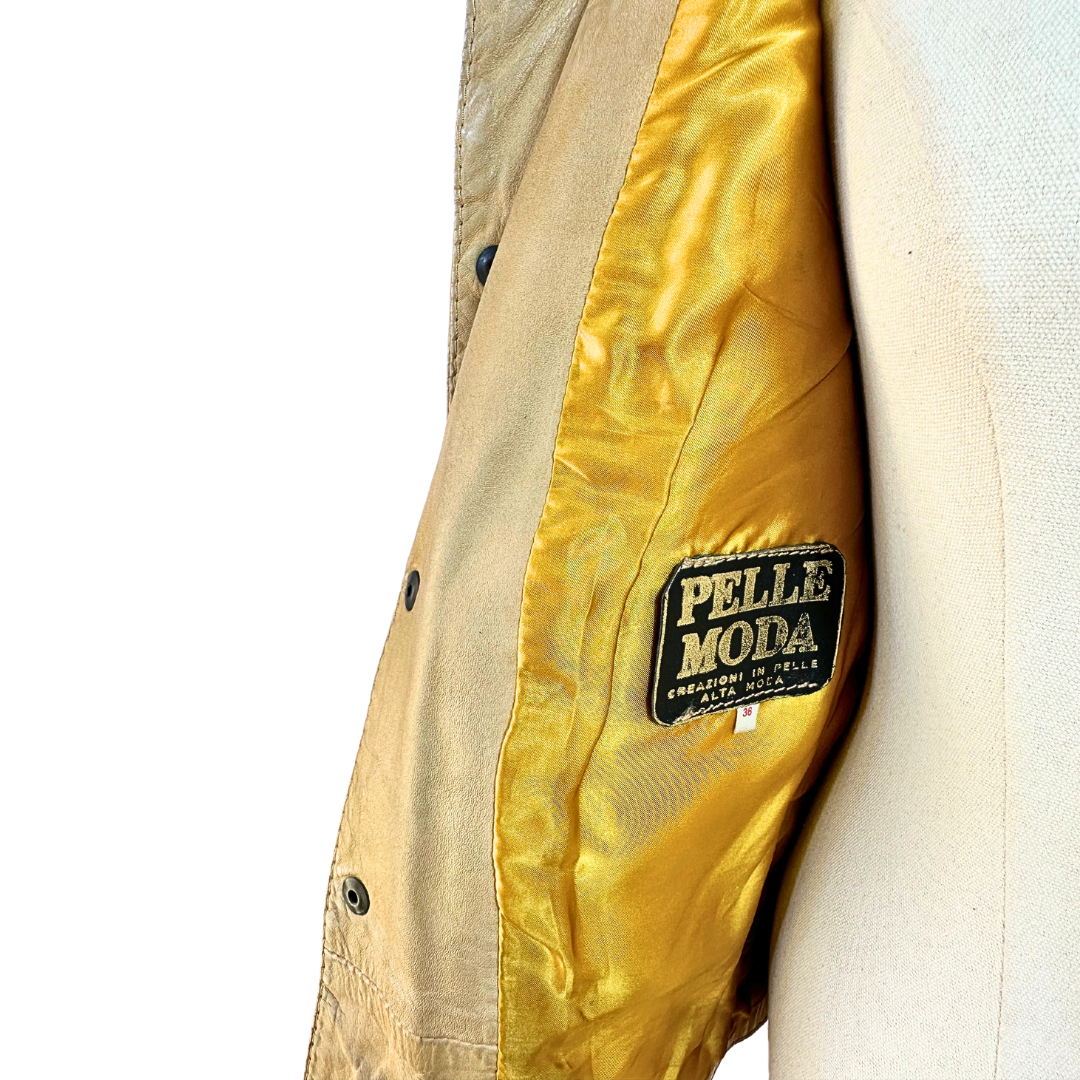 Vintage leather jacket - M