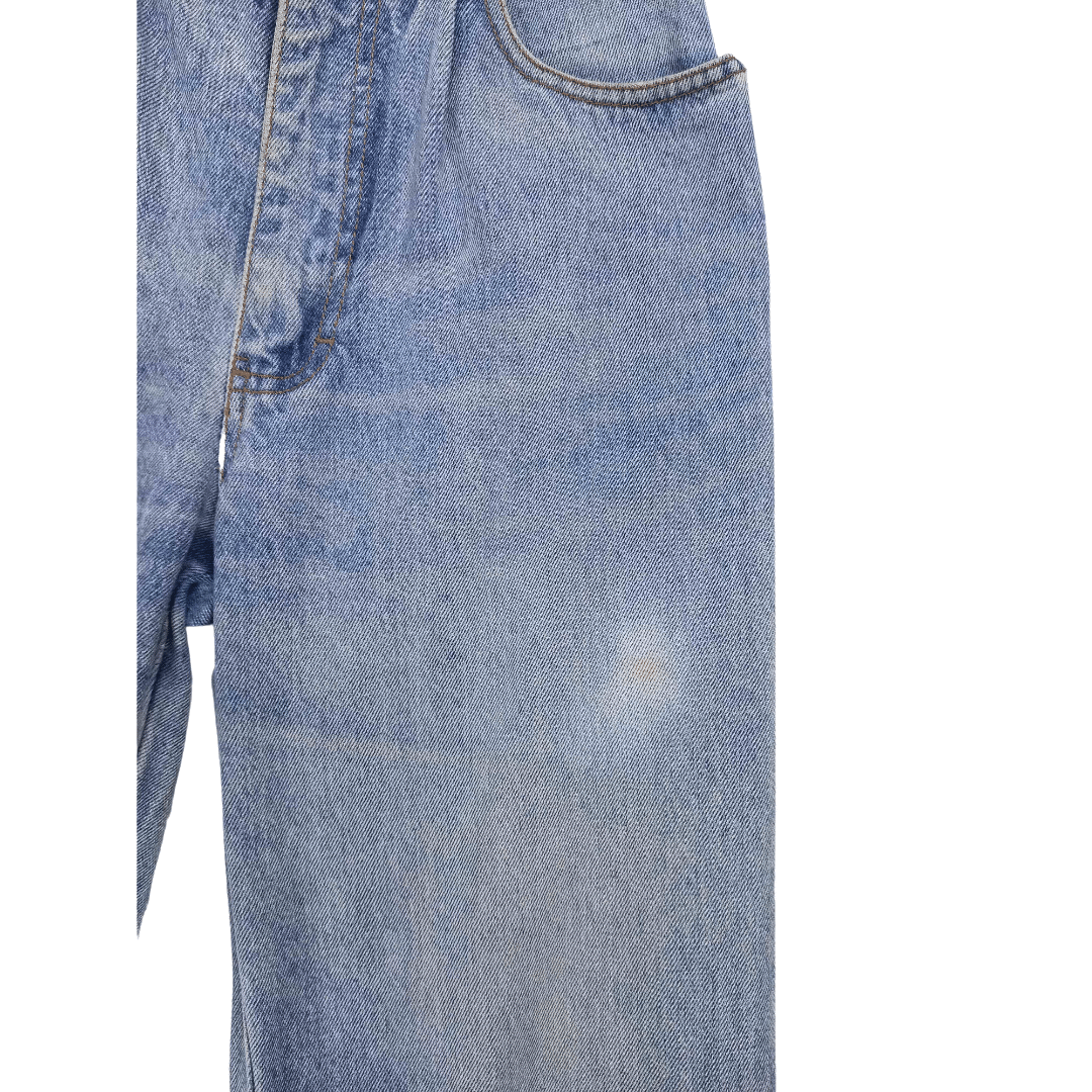 Vintage high-waisted denim jeans - S
