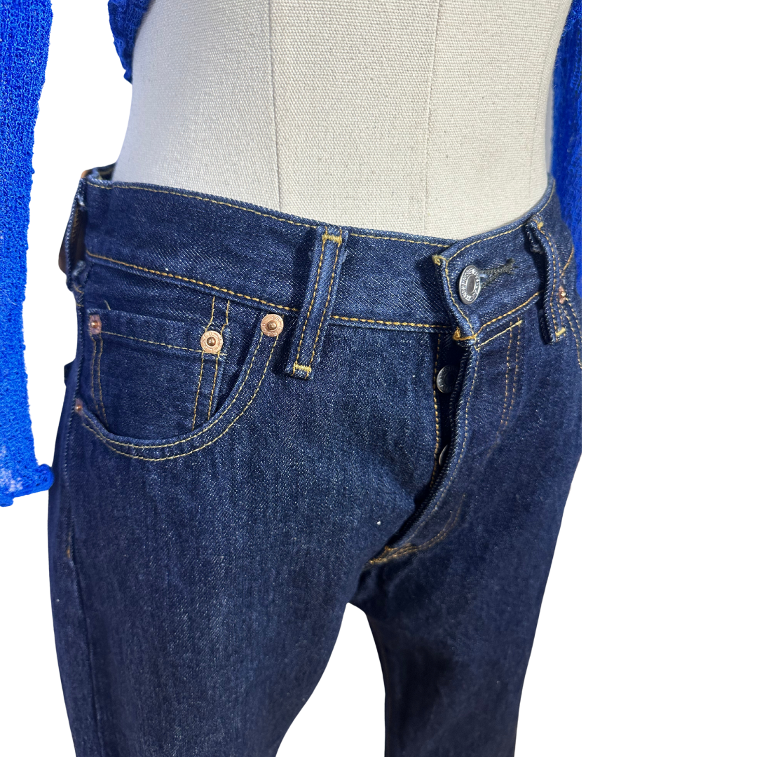 Levis 501 button fly denim jeans - S